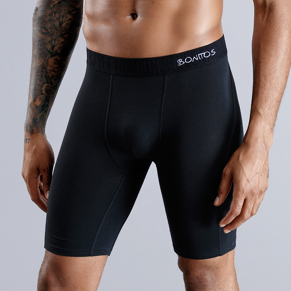 Boxer Brief Pack Cotton - Long Boxer For Man Cotton Men's
