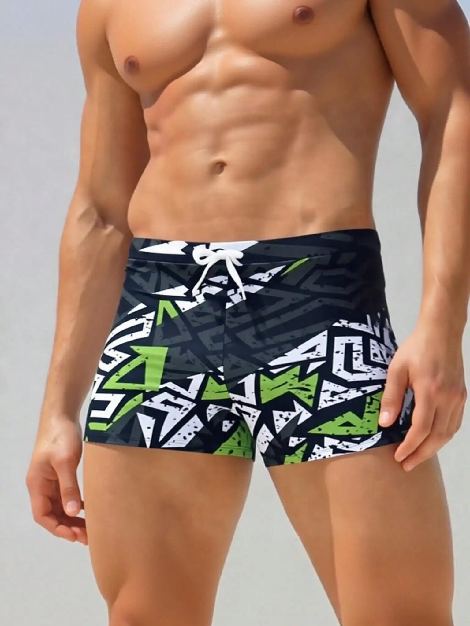 Men's Fashion Printed Pattern  - Bamboo Fiber Trunk recension och pris