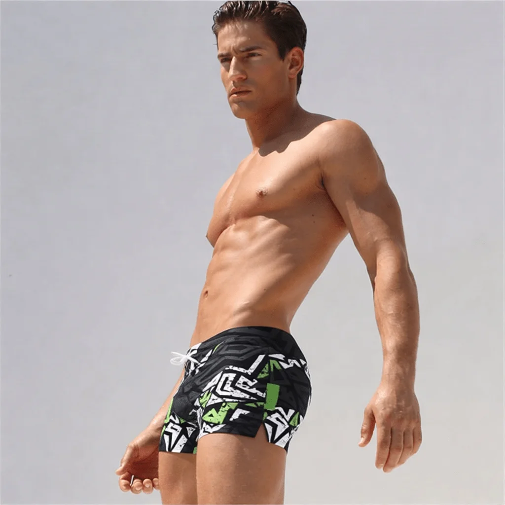Men's Fashion Printed Pattern  - Bamboo Fiber Trunk recension och pris