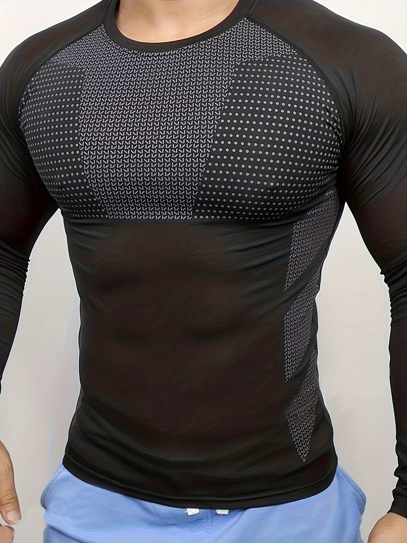 Men's autumn and winter thick  - T Shirt Tight Fit recension och pris