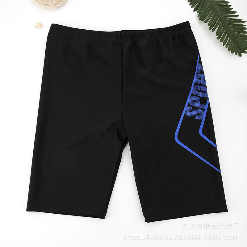 Blue quick-dry swim trunks for - Long Leg Trunk Men recension och pris