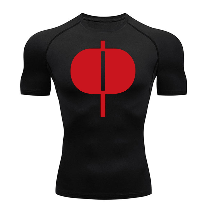 Graphic Short Sleeve Compressi - Base Layer Top recension och pris