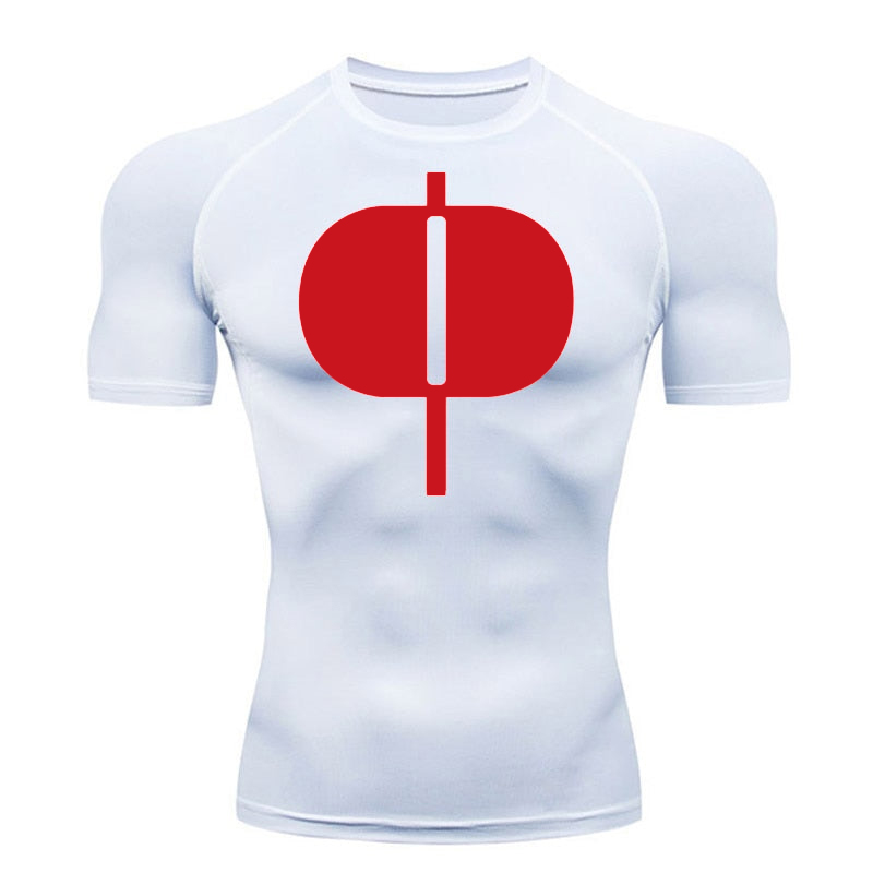 Graphic Short Sleeve Compressi - Base Layer Top recension och pris