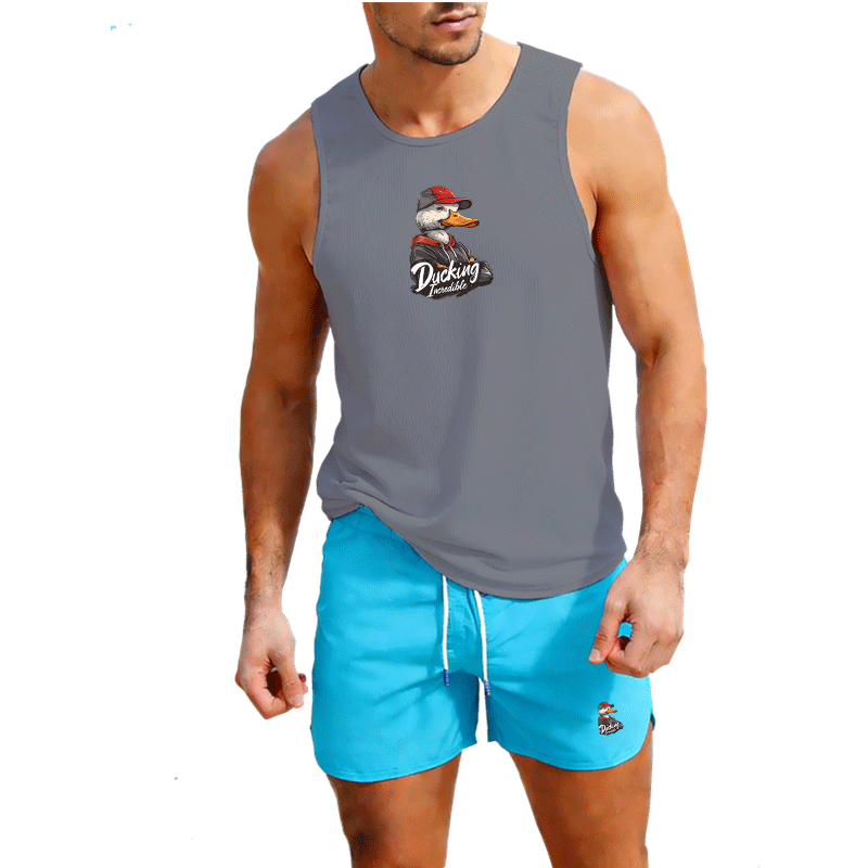 Fitness loose men tank top  sl - Sleeveless Undershirt recension och pris
