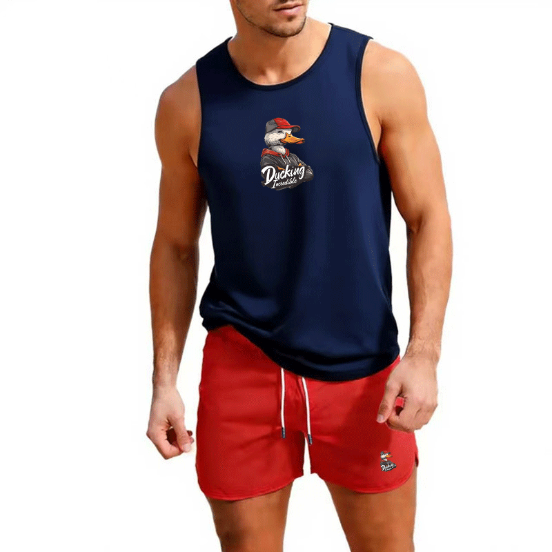 Fitness loose men tank top  sl - Sleeveless Undershirt recension och pris