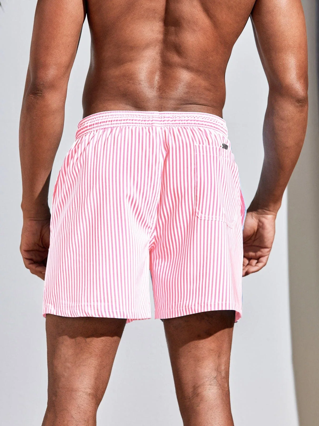 Men Vertical Striped Drawstrin - Bamboo Fiber Trunk recension och pris
