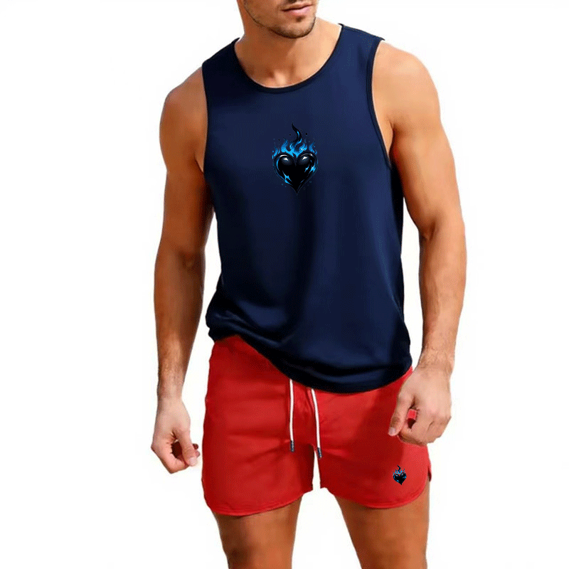 Fitness loose men tank top  sl - Sleeveless Undershirt recension och pris