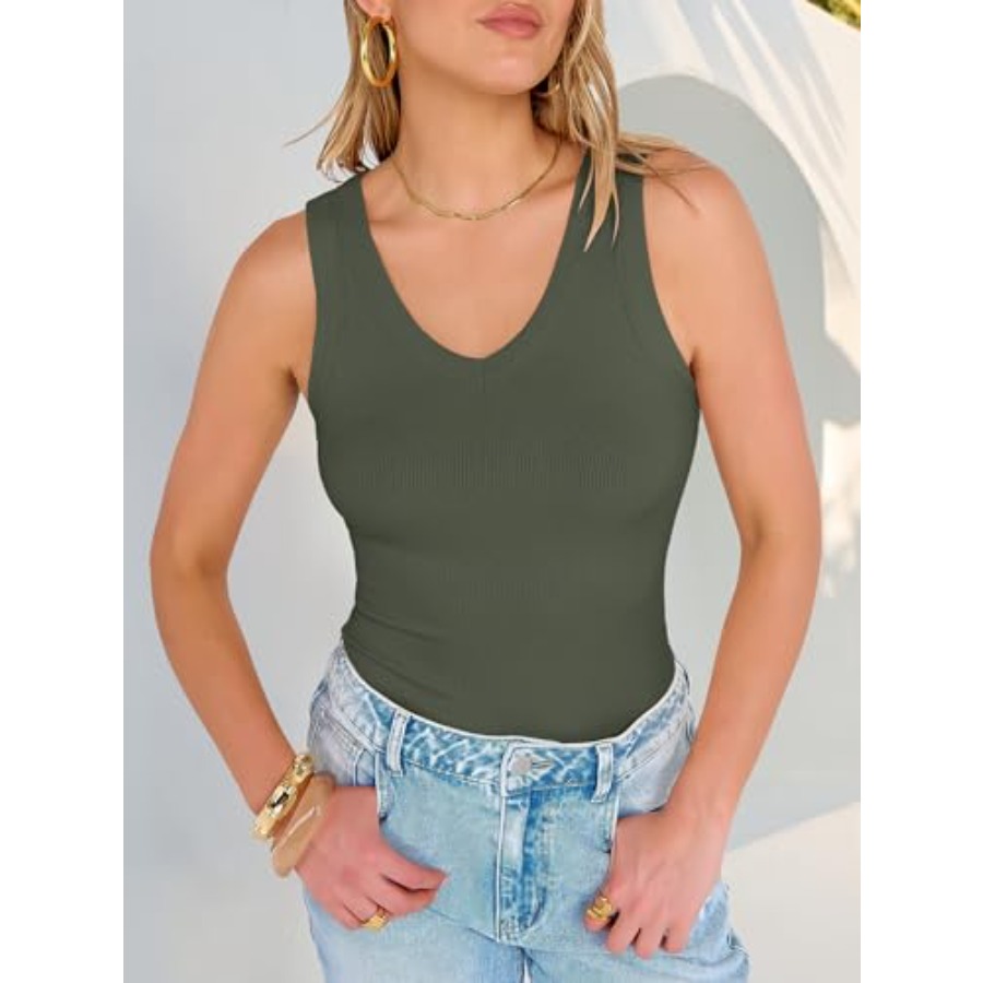 ANRABESS Tank Tops for Women V - Tank Top Ribbed recension och pris