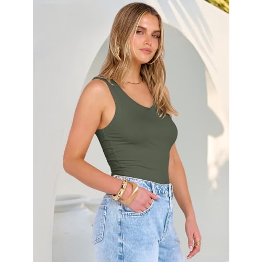 ANRABESS Tank Tops for Women V - Tank Top Ribbed recension och pris