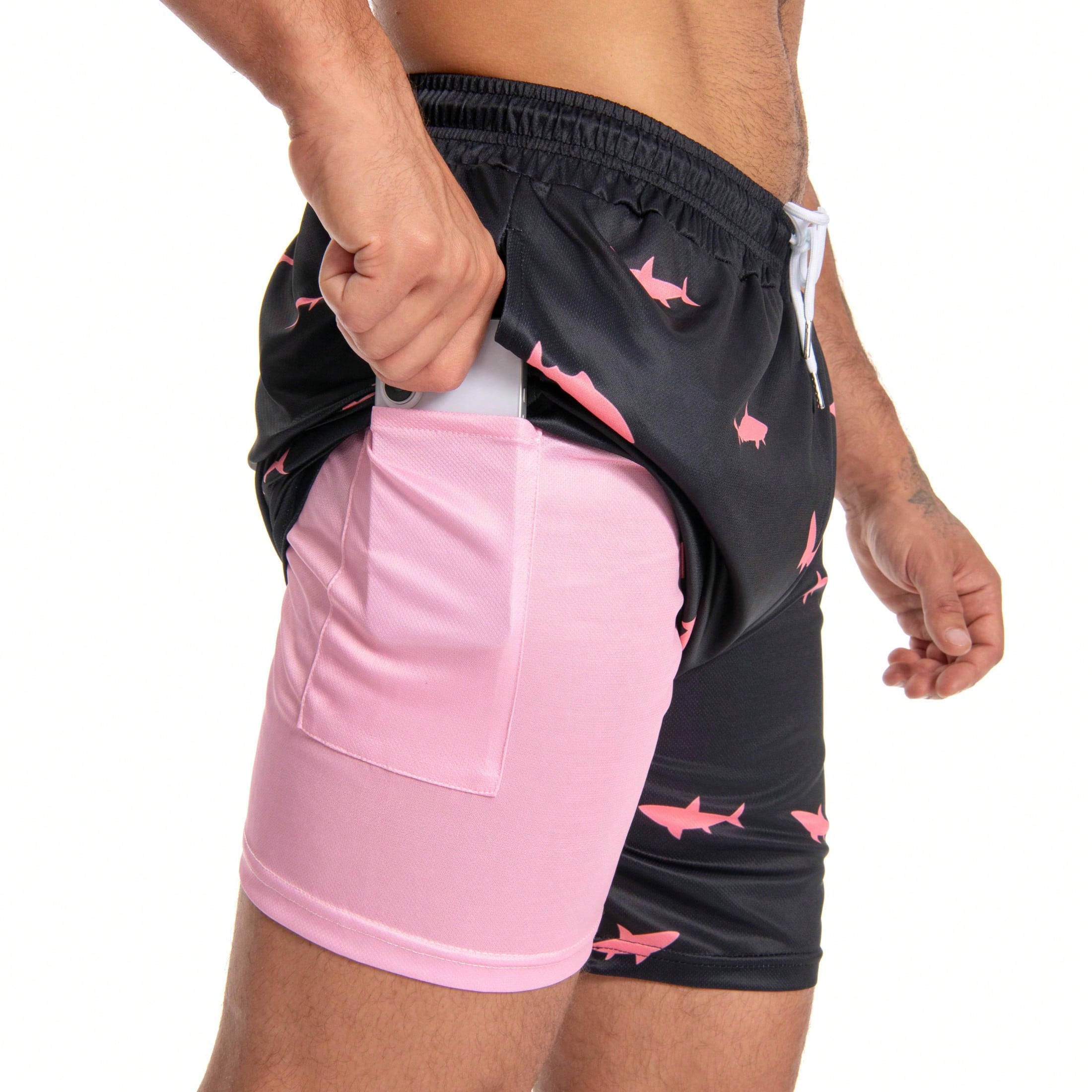 Mens Swim Trunks With Compress - Trunk Breathable Men recension och pris