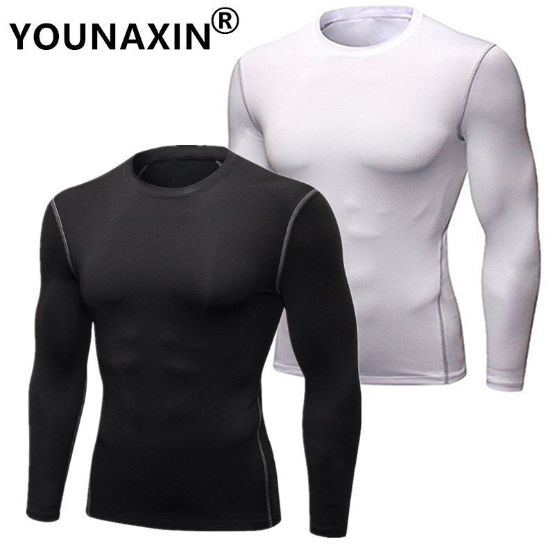 Men's Running Sports Long Slee - Base Layer Top recension och pris