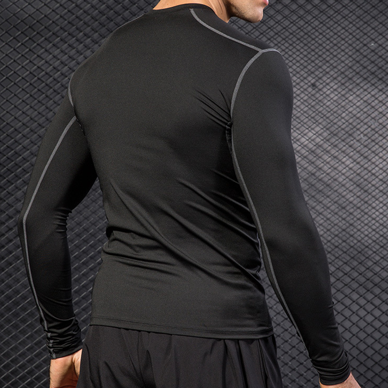 Men's Running Sports Long Slee - Base Layer Top recension och pris