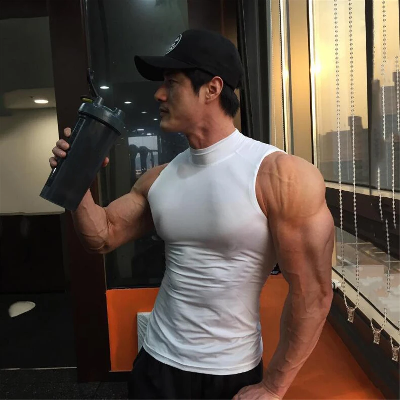 Compression Tight Clothing Gym - Sleeveless Undershirt recension och pris
