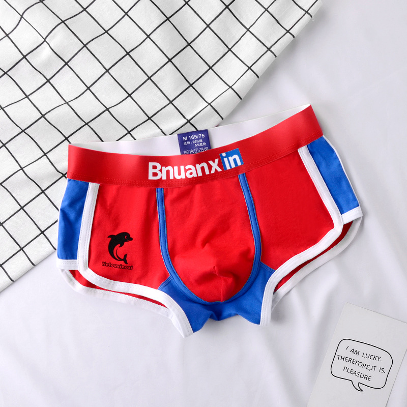 Man Underwear Fashion Youth Co - Boxer Brief Pack Cotton recension och pris