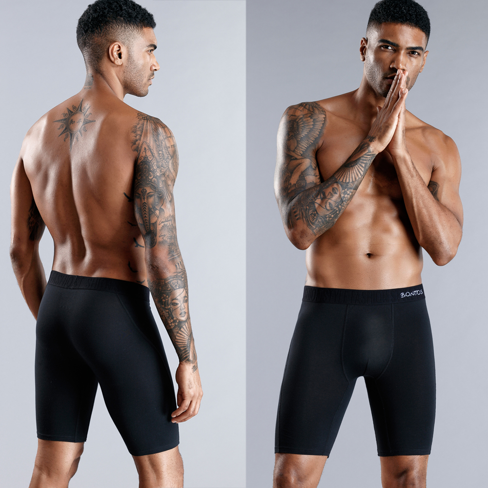 Long Boxer For Man Cotton Men' - Boxer Brief Pack Cotton recension och pris