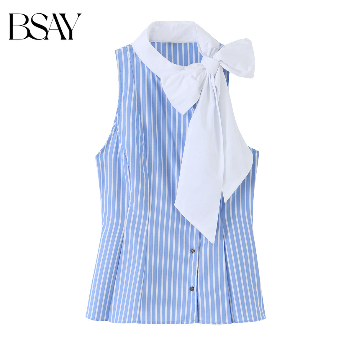 BSAY 2026 Summer Blue White St - Suspender Tank Top recension och pris