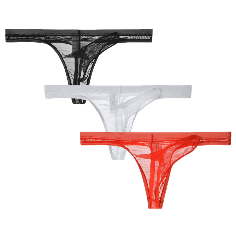 3Pcs/lot Men Underwear T-Back  - Multi Pack Underwear recension och pris