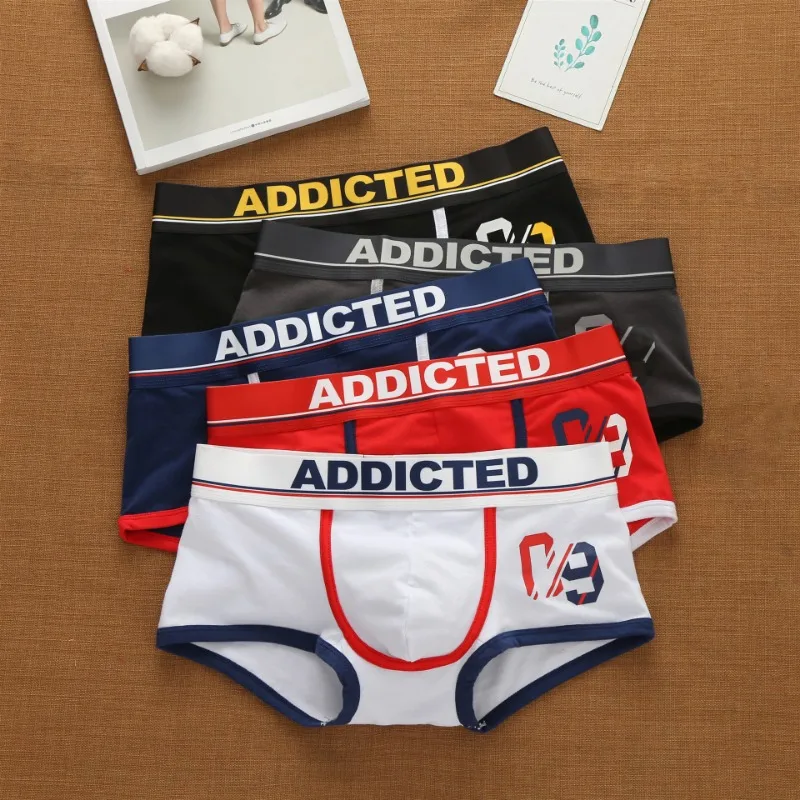 Addicted men's Korean alphabet - Boxer Brief Pack Cotton recension och pris
