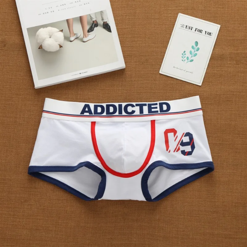 Addicted men's Korean alphabet - Boxer Brief Pack Cotton recension och pris