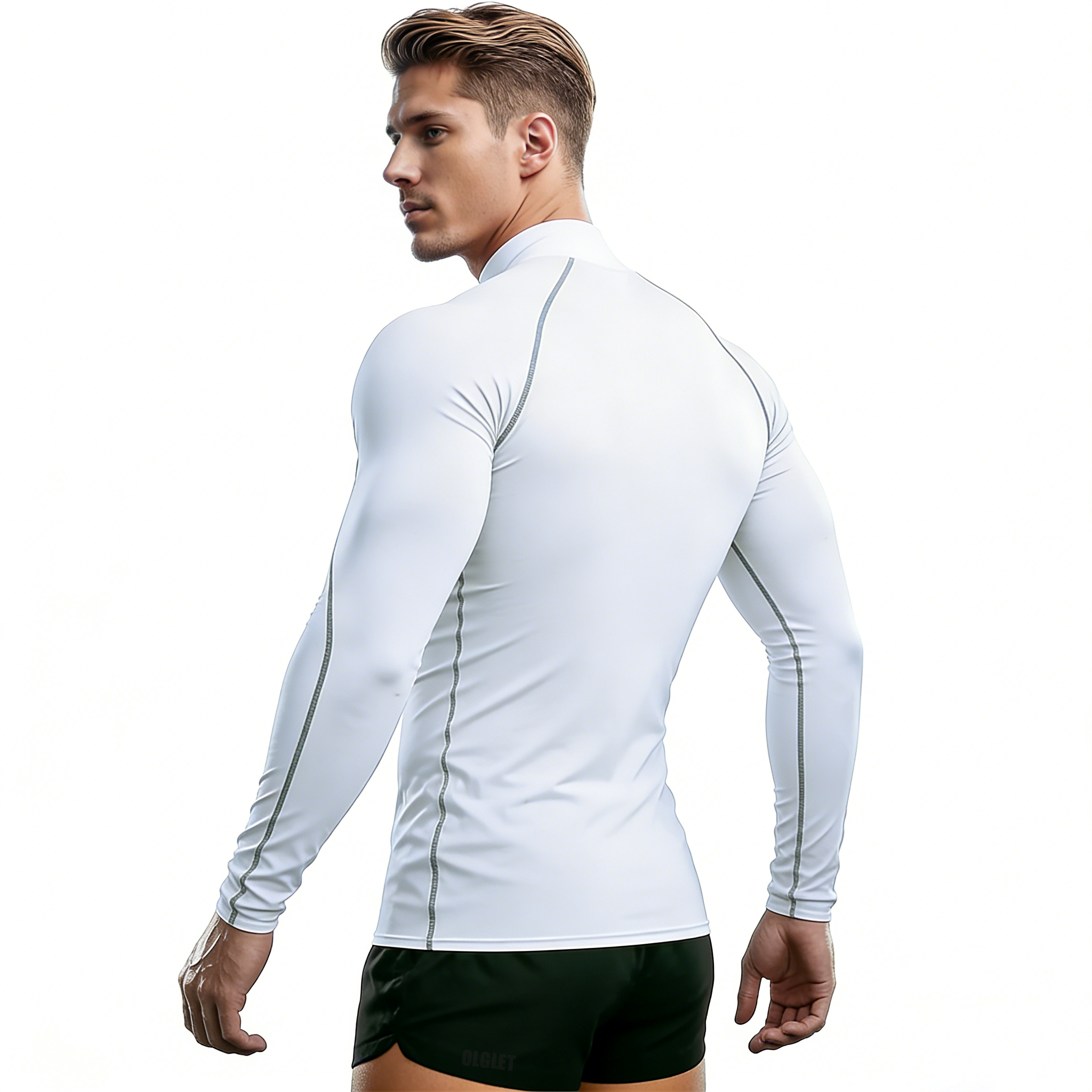 Sport T-shirt Men Compression  - T Shirt Tight Fit recension och pris