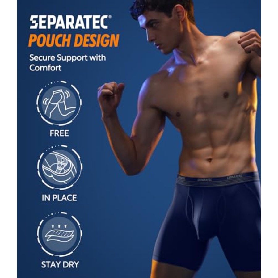 Separatec Mens Underwear with  - Performance Boxer Sport recension och pris