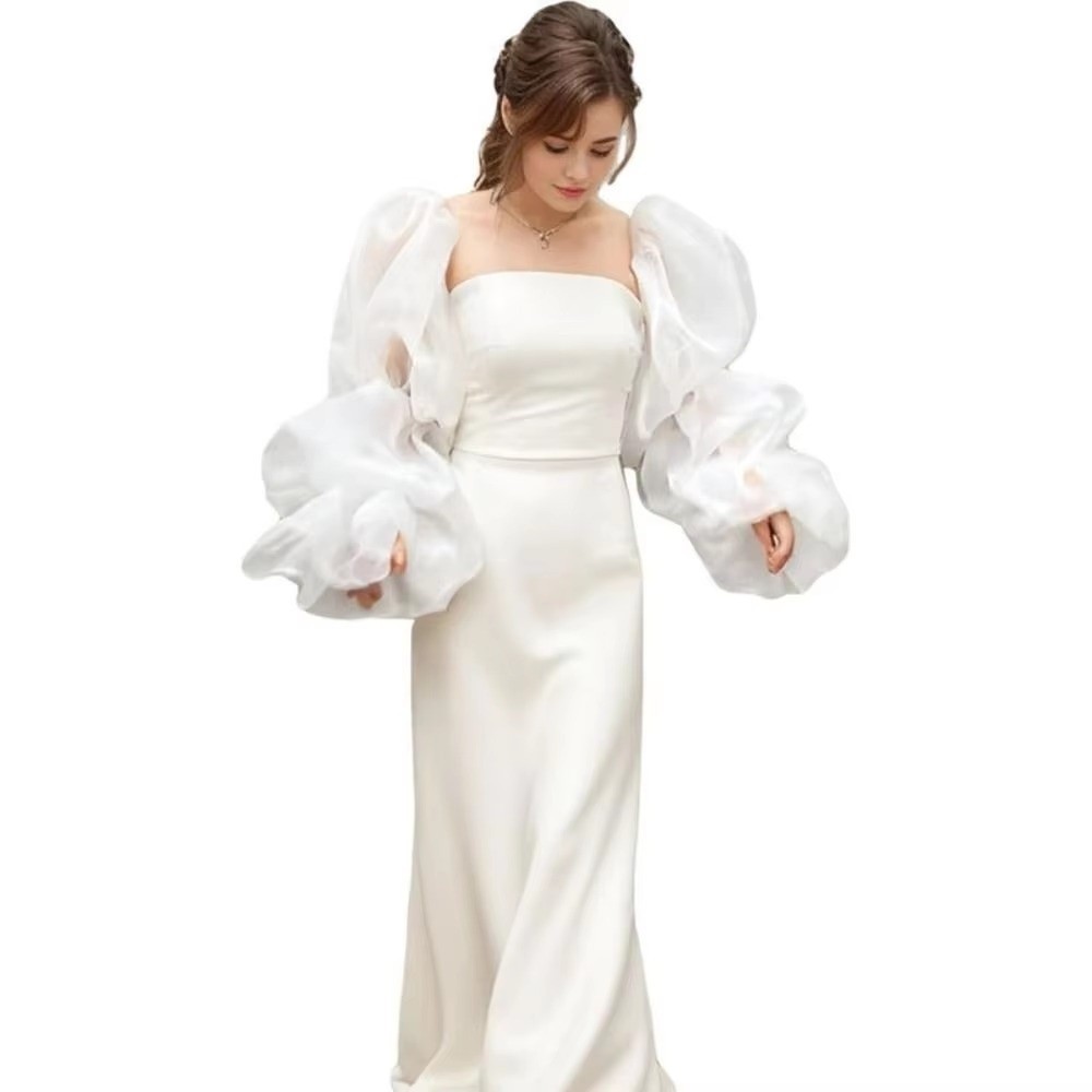 Elegant Puffy Wedding Arm Slee - Thermal Long John recension och pris
