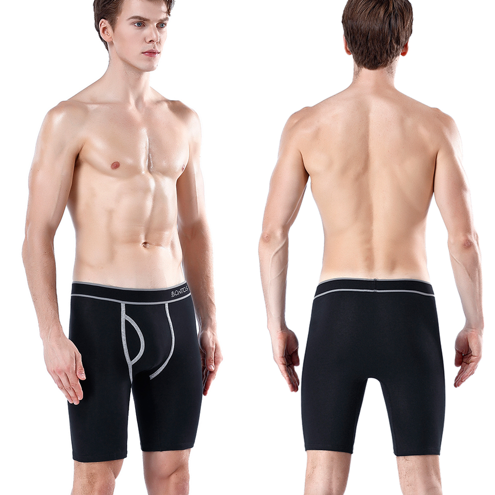 Front Opening Long Men's Panti - Boxer Brief Pack Cotton recension och pris