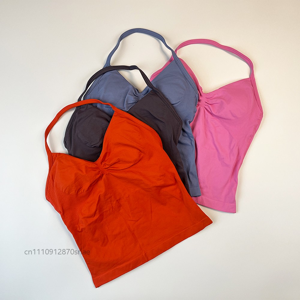 Women's Seamless Halter Strapp - Suspender Tank Top recension och pris