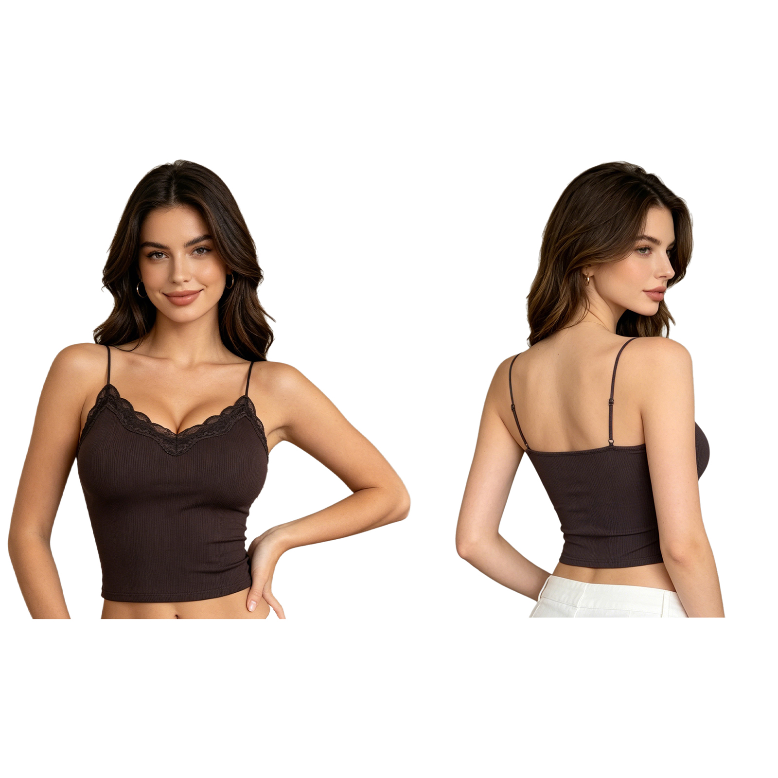 Women's Yoga Camisole with Bui - Tank Top Ribbed recension och pris
