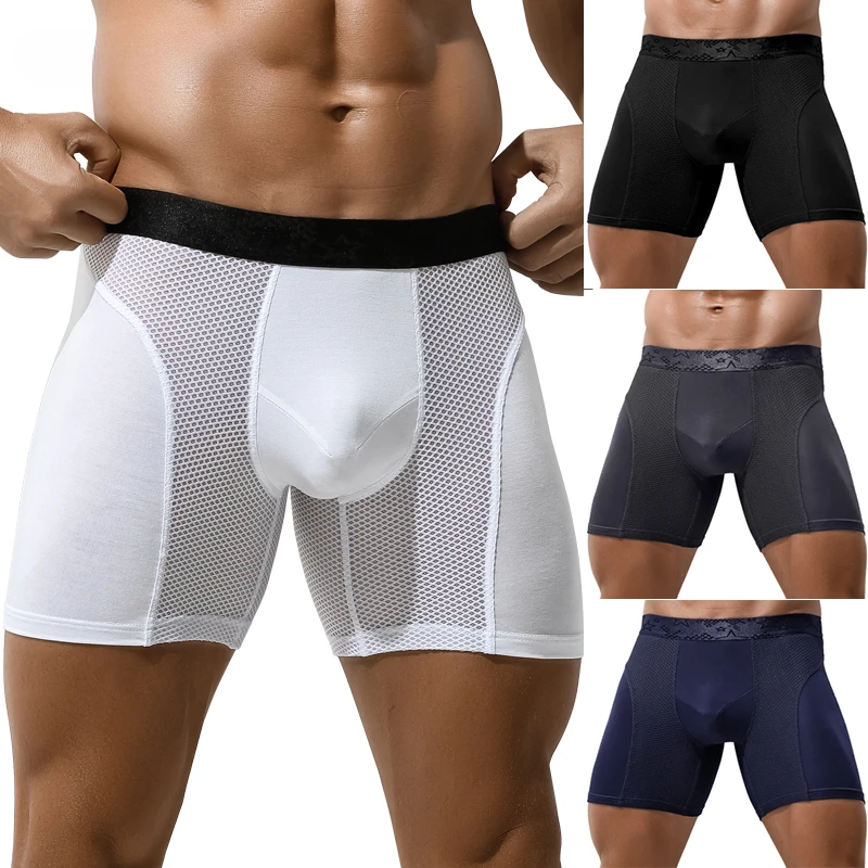 Men’s Total Support Pouch Boxe - Long Leg Trunk Men recension och pris