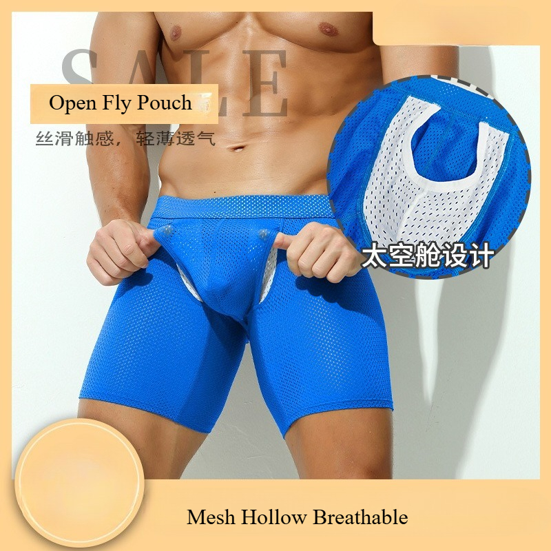 Supportive Open Fly Front Boxe - Mesh Sport Boxer recension och pris