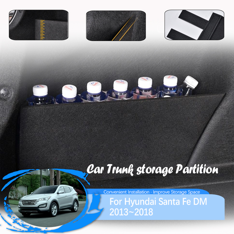 For Hyundai Santa Fe DM SWB 20 - Bamboo Fiber Trunk recension och pris