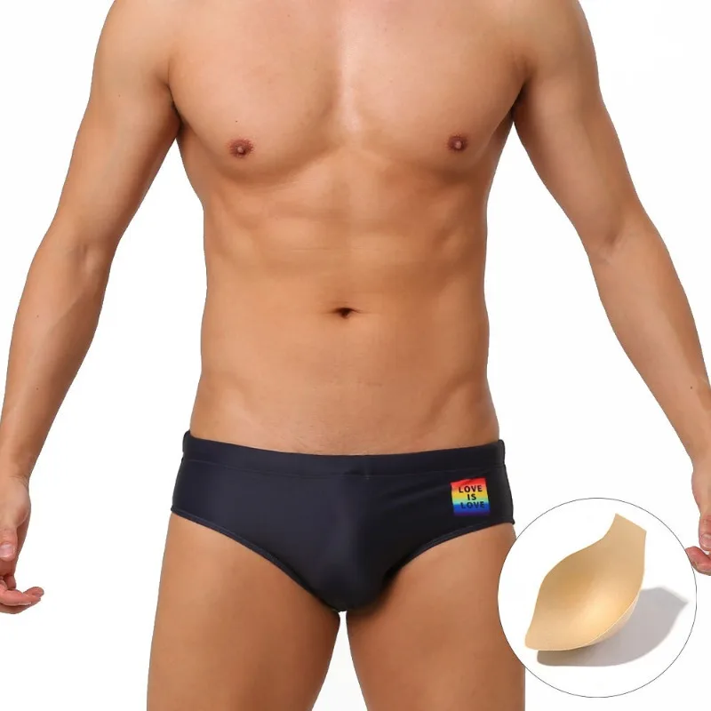 Sexy Swimming Trunks Men's Gra - Trunk Breathable Men recension och pris