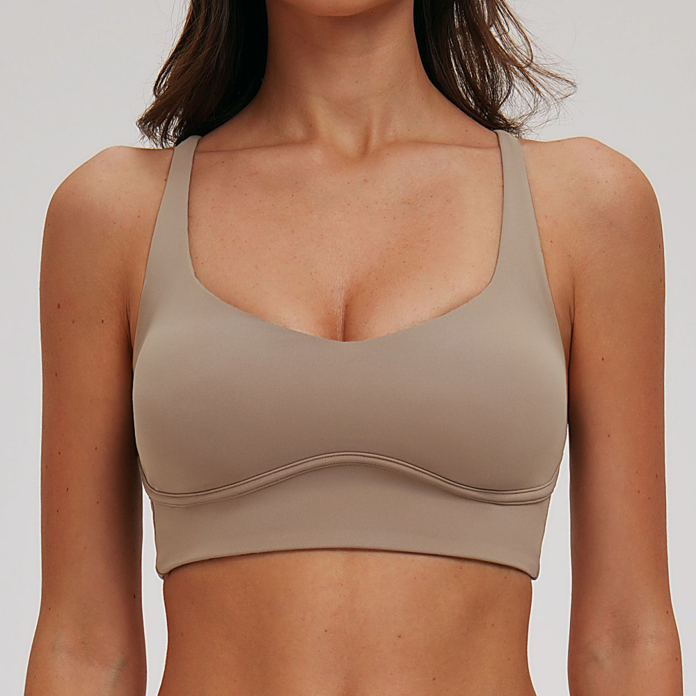 Sexy V-neck Sports Bra Yoga Un - Quick Dry Underwear recension och pris
