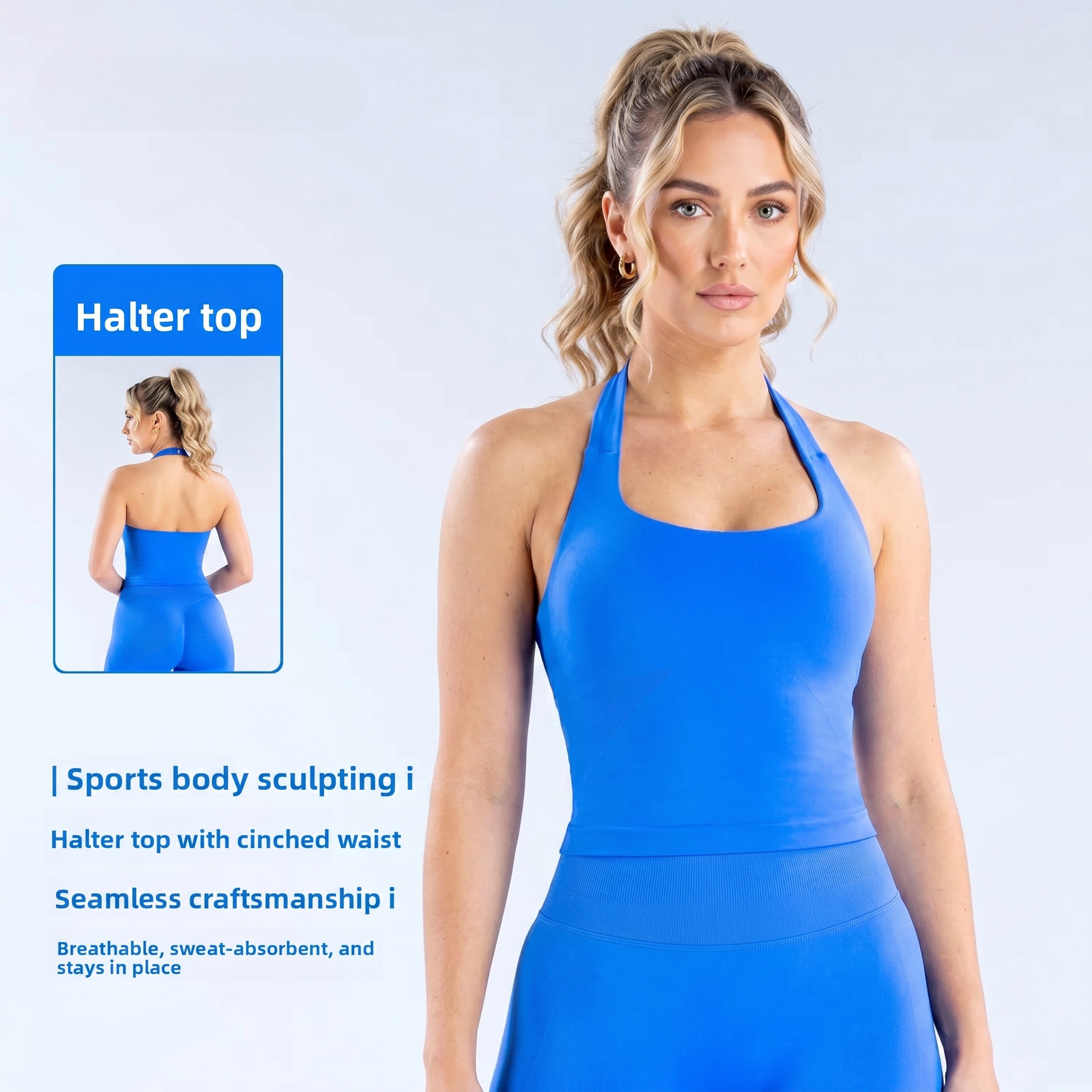 DenyfFitness Halter Top Woman  - Suspender Tank Top recension och pris
