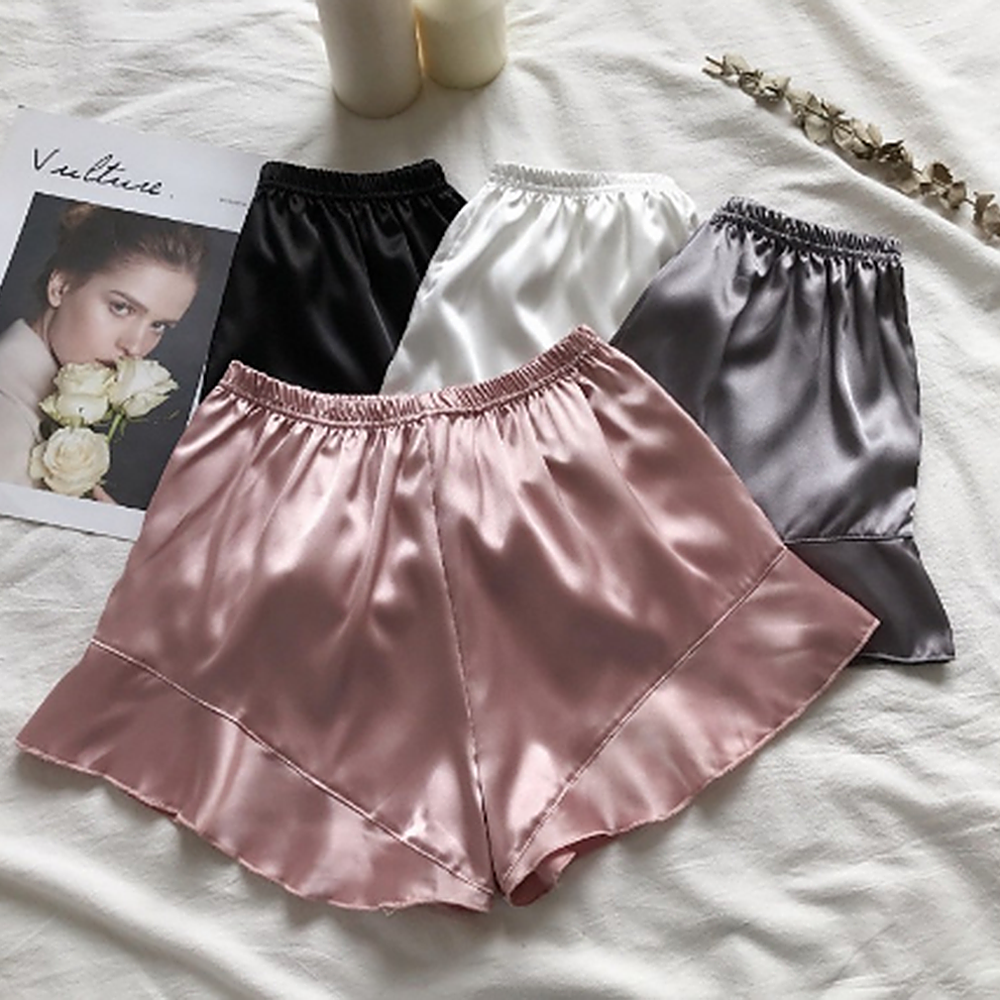 Satin Shorts Women Underwear S - Boxer Brief Pack Cotton recension och pris