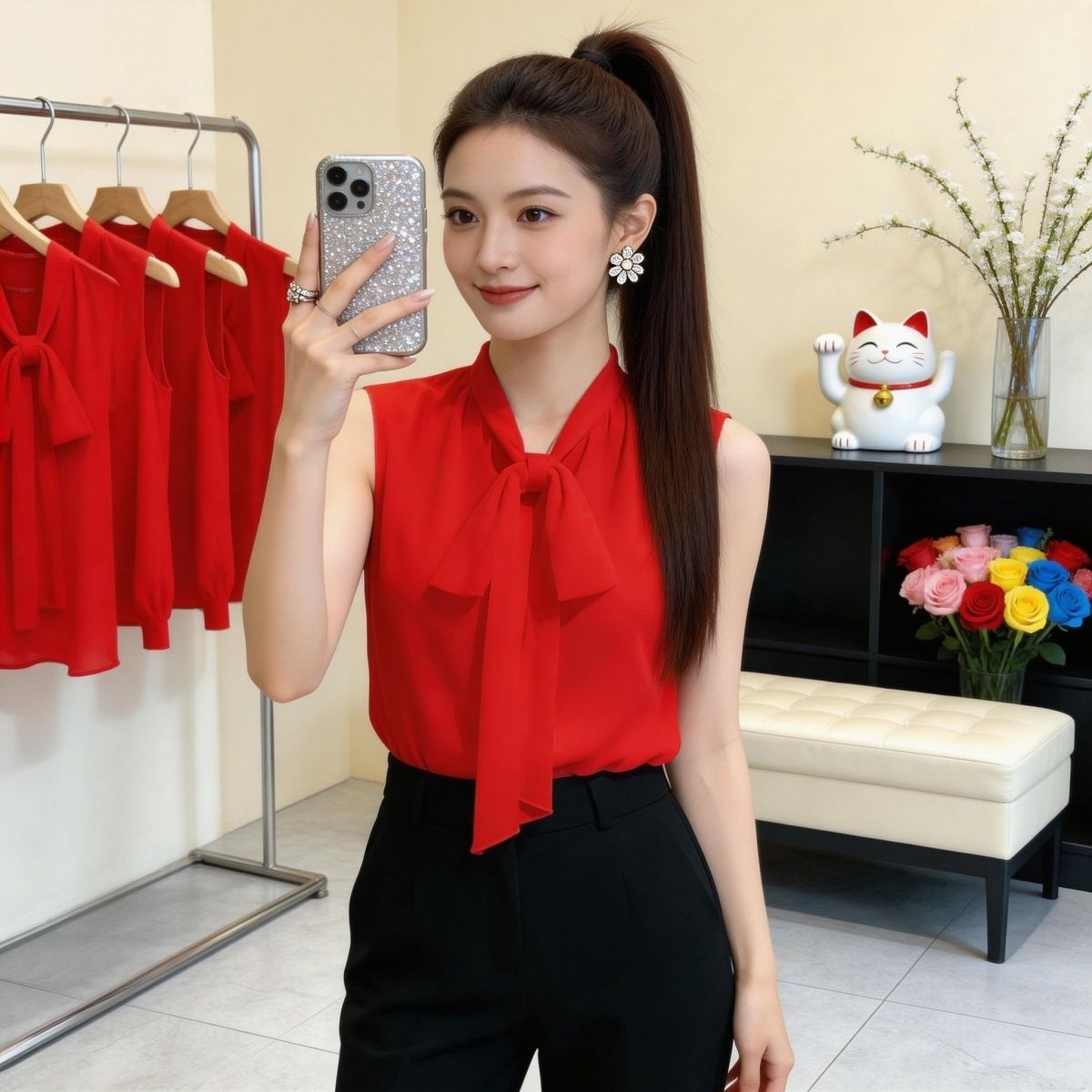 Women's Chiffon Sleeveless Ves - Sleeveless Undershirt recension och pris