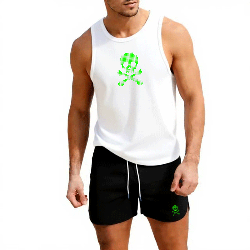 Fitness loose men tank top  sl - Sleeveless Undershirt recension och pris