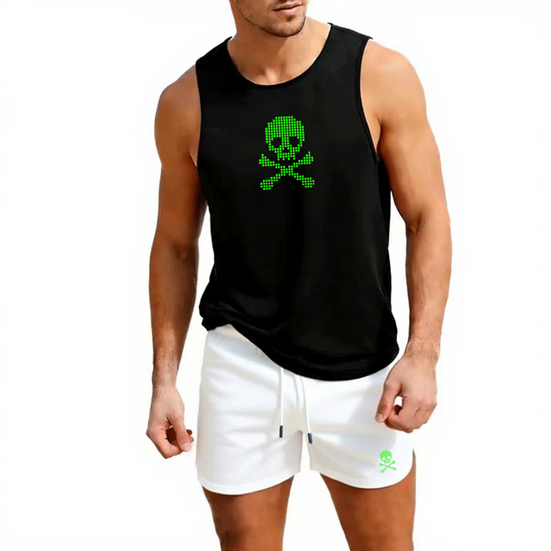 Fitness loose men tank top  sl - Sleeveless Undershirt recension och pris