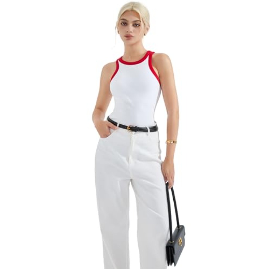SUUKSESS Women Padded Cotton R - Tank Top Ribbed recension och pris