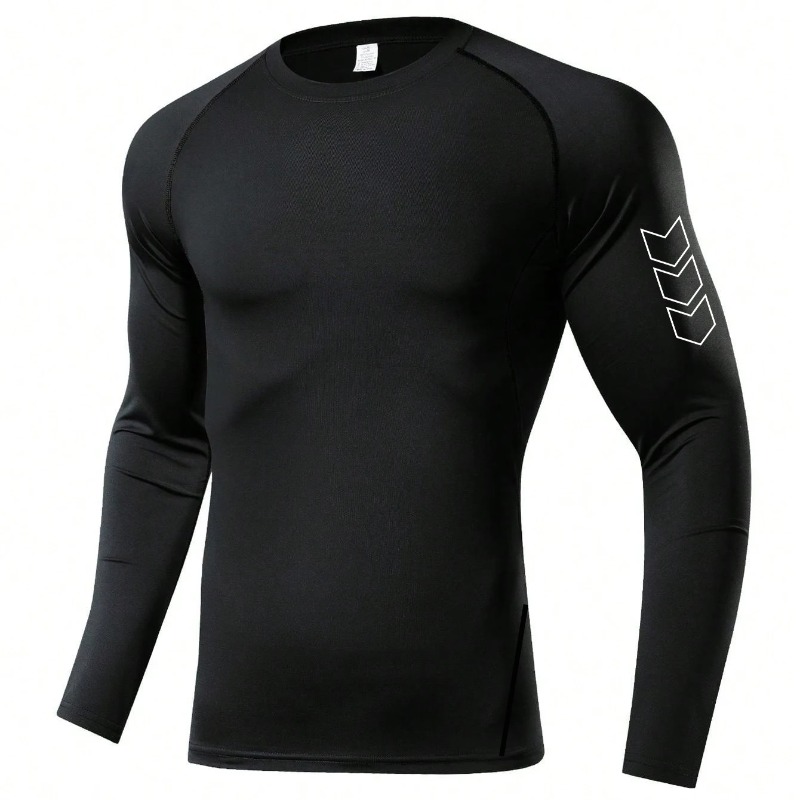 Men Quick-dry T-shirt Long Sle - Base Layer Top recension och pris