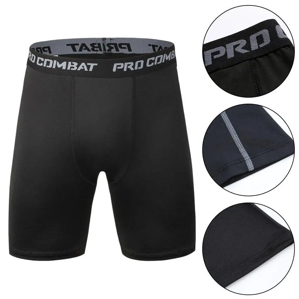New Cool Dry Leggings Sports B - Compression Shorts Athletes recension och pris